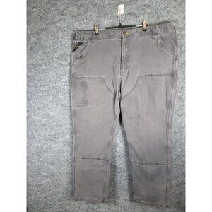 Ariat Rebar M4 Pants Mens 44x30 Gray Relaxed Straight Double Front Workwear